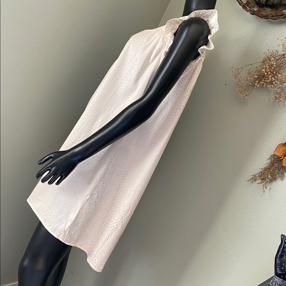 Umgee Cream Animal Print Dress with Ruffles ✨ - Picture 4 of 9